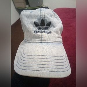 Adidas Originals/Originals Denim Baseball Cap/Light Wash